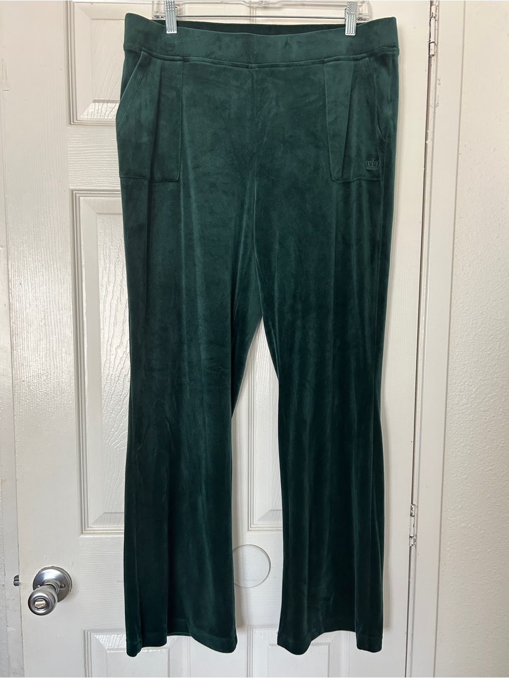 Juicy Couture green velour tracksuit pants